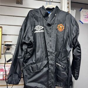 Vintage Umbro Manchester United Soccer Track Jacket
